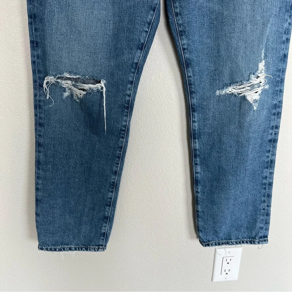 AG Ex-Boyfriend Slouchy Slim Boyfriend Ripped Jeans 17 Years Long Beach Women 30 - Picture 5 of 11